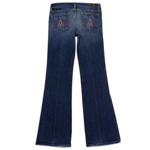 7 For All Mankind “A Pocket” Girls 12X28 Bootcut Stretch Jeans